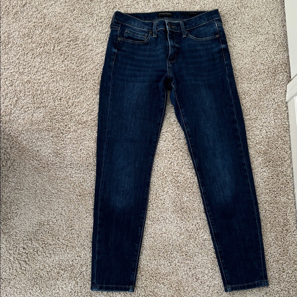 Banana Republic Women's Deep Blue Skinny Jeans